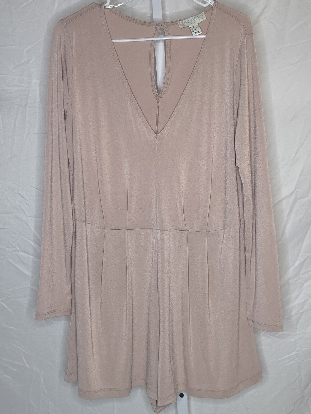 (PLUS+) Long Sleeve Romper